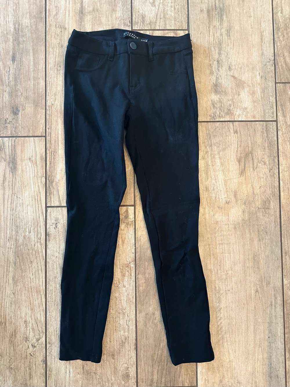 Boom Boom Jeans Black Slim Stretch Dress Pants